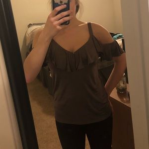 NWOT Express cold shoulder top